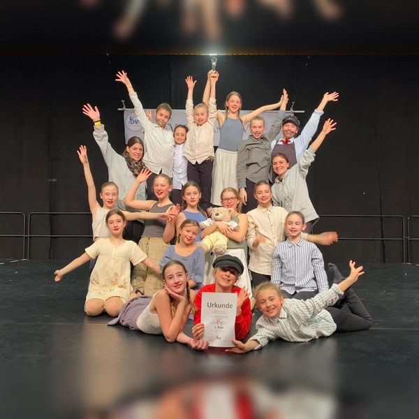 Mit dem Thema um Jim Knopf erzielten die Schülerinnen den 1. Platz. (Foto: ASV Dachau)