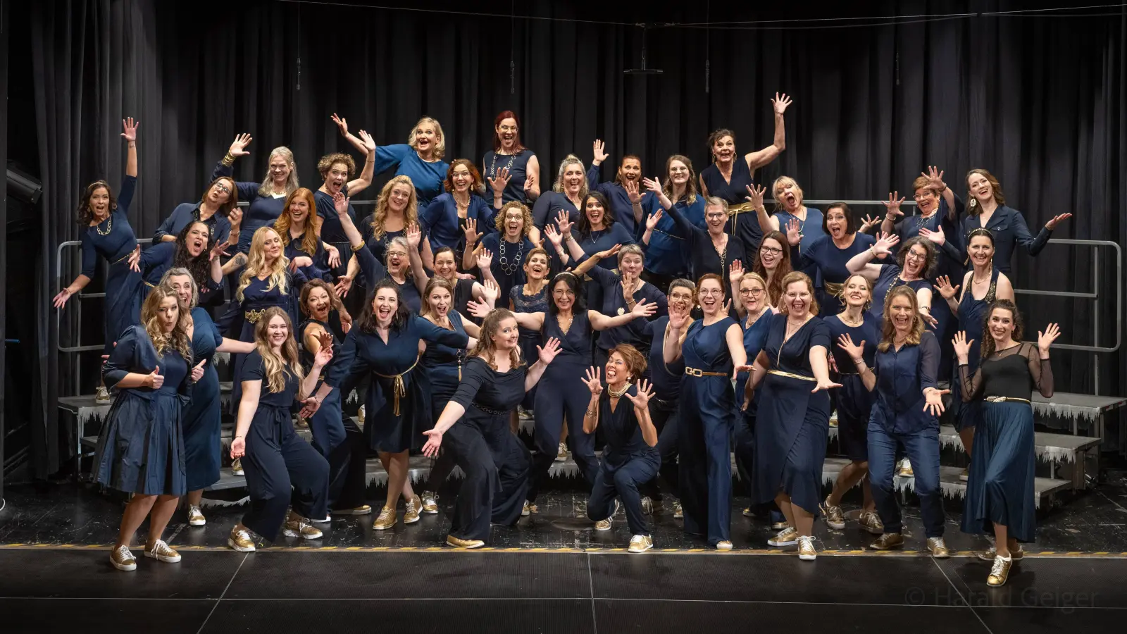 Der engagierte, noch junge Frauenchor tritt am 29. November im Ludwig-Thoma-Haus auf. (Foto: Harald Geiger)