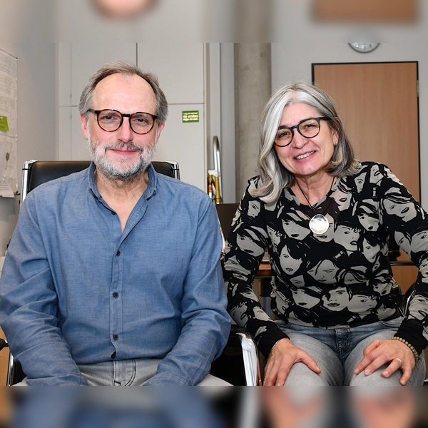 Franz Elender und Gabriele Papp, Vorstände der FOS. (Foto: FOS)