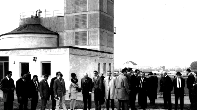 Die Einweihung der Karlsfelder Kläranlage im Jahr 1968.  (Foto: Kläranlage Karlsfeld)