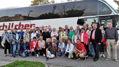 Bis ins Elsass reisten die 35 Teilnehmerinnen und Teilnehmer beim Herbstausflug der Karlsfelder Siedler. (Foto: Siedlergemeinschaft Karlsfeld-Nord)