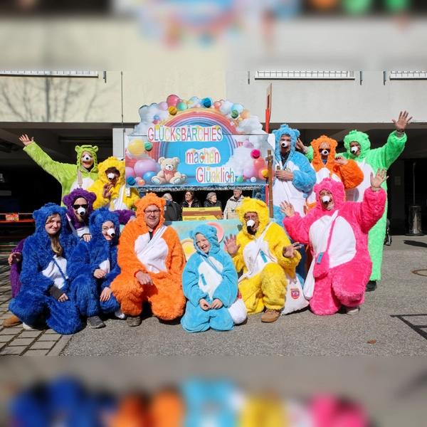 Letztes Jahr mit dabei: die kunterbunten Glücksbärchies. (Foto: Tanja Fiedler)