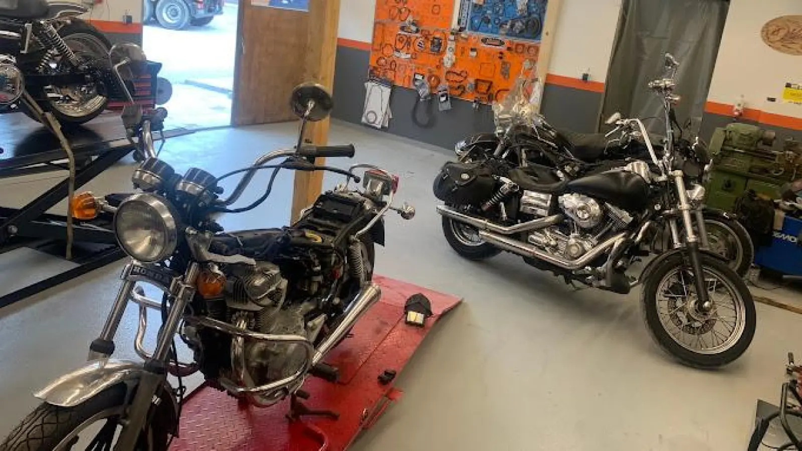 Die neue Adresse für Motorrad-Fans: Taubinger Motorcycle (Foto: privat)