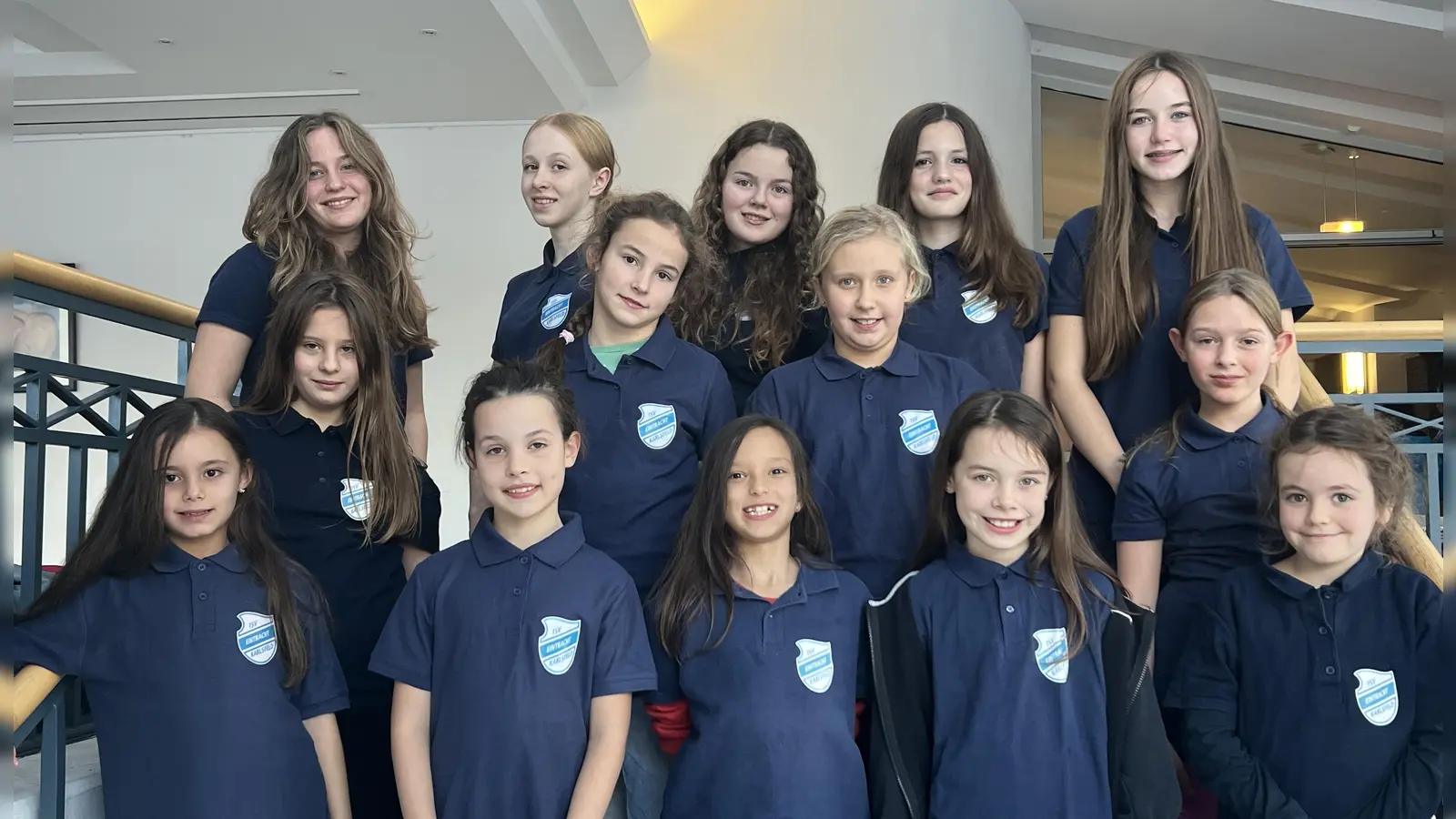 Das Nachwuchsteam des TSV-Eintracht Karlsfeld beim MUKI-Preis 2023. (Foto: TSV-Eintracht Karlsfeld)