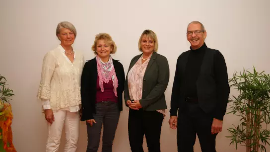Der neue Vorstand beim RGSV Dachau (von li): Marlene Pöller, Claudia Rastinger, Bianca Bilicky und Manfred Rastinger. (Foto: red)
