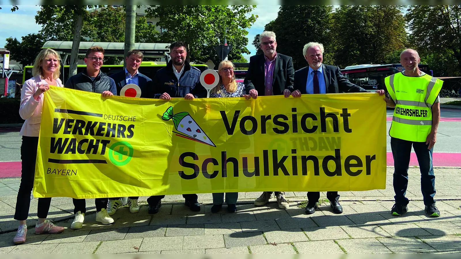 Ein Bündnis von Polizei, Ordnungsamt und Schulamt appelliert, Rücksicht auf die ABC-Schützen zu nehmen.<br>  (Foto: Stadt Dachau)