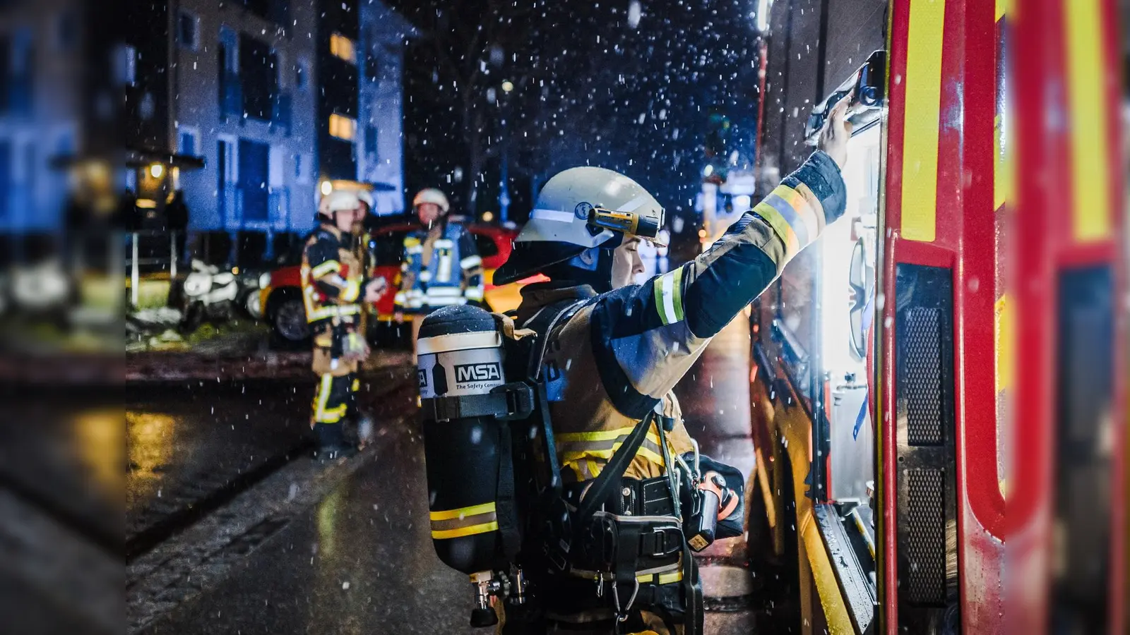 Verbrannte Plätzchen lösten einen Feuerwehreinsatz in Karlsfeld aus. (Foto: Kreisbrandinspektion Dachau)