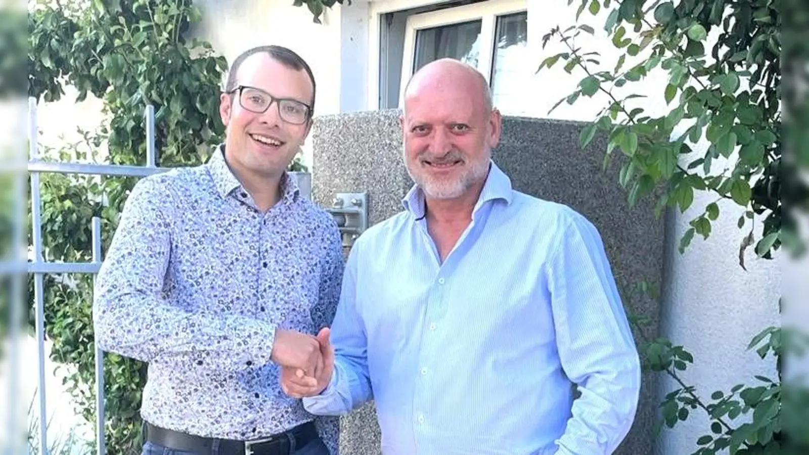 Markus Erhorn (li) und Wolfgang Moll. (Foto: FW/WIR)