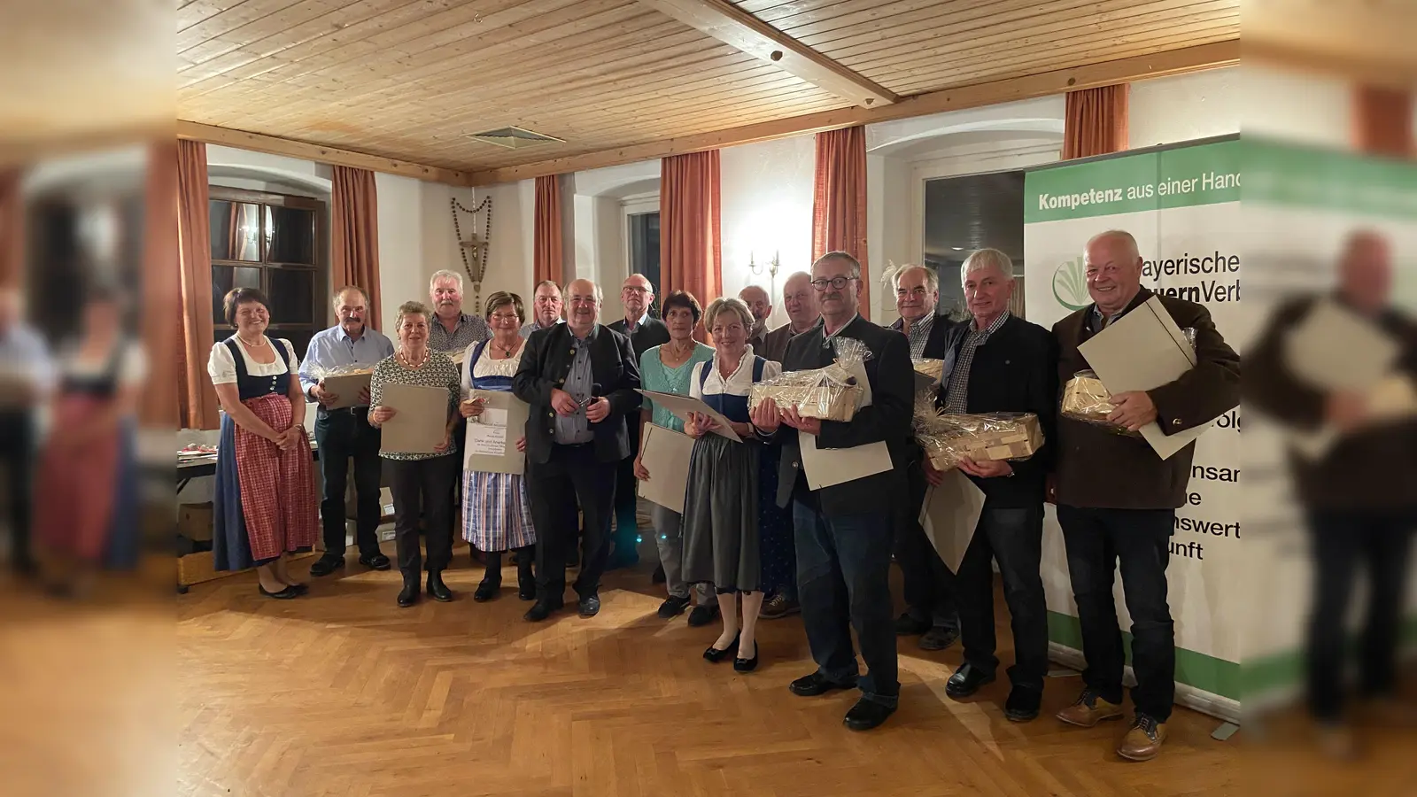Ehrungen im Rahmen des Erntedankfestes des BBV, Kreisverband Dachau (Foto: BBV, KV Dachau)