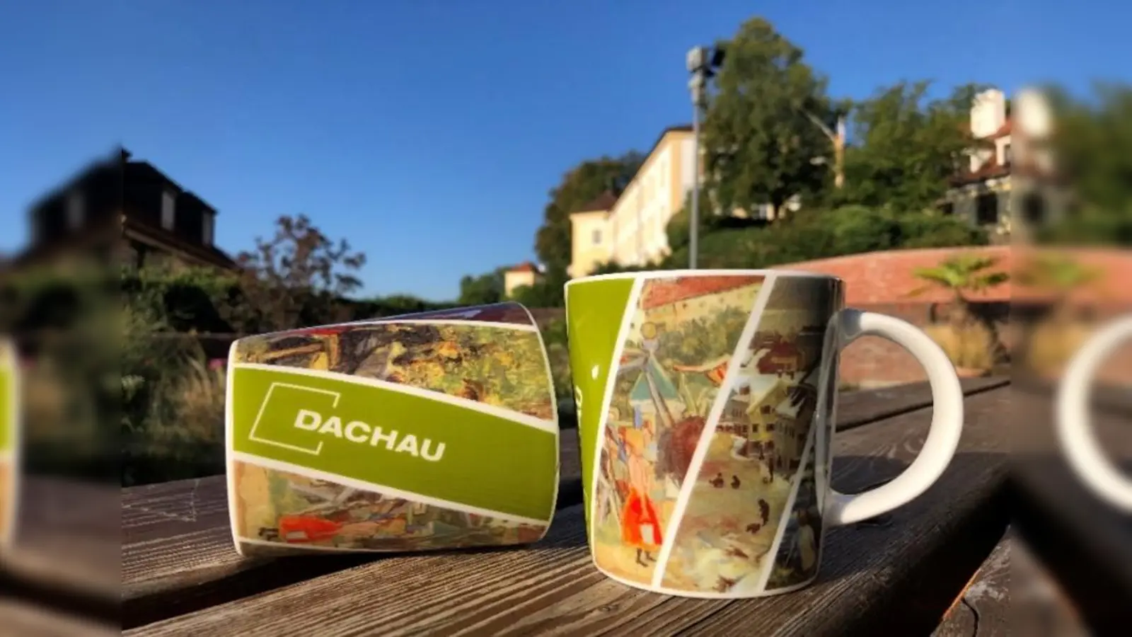 Die neue Dachauer Souvenir-Tasse. (Foto: Stadt Dachau)