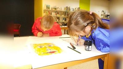 Beim Kunstevent werden die Kids kreativ. (Foto: DAKS)