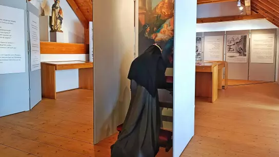 Die Ausstellung zeigt das Leben und Wirken der heiligen Birgitta von Schweden. (Foto: Susanne Allers)