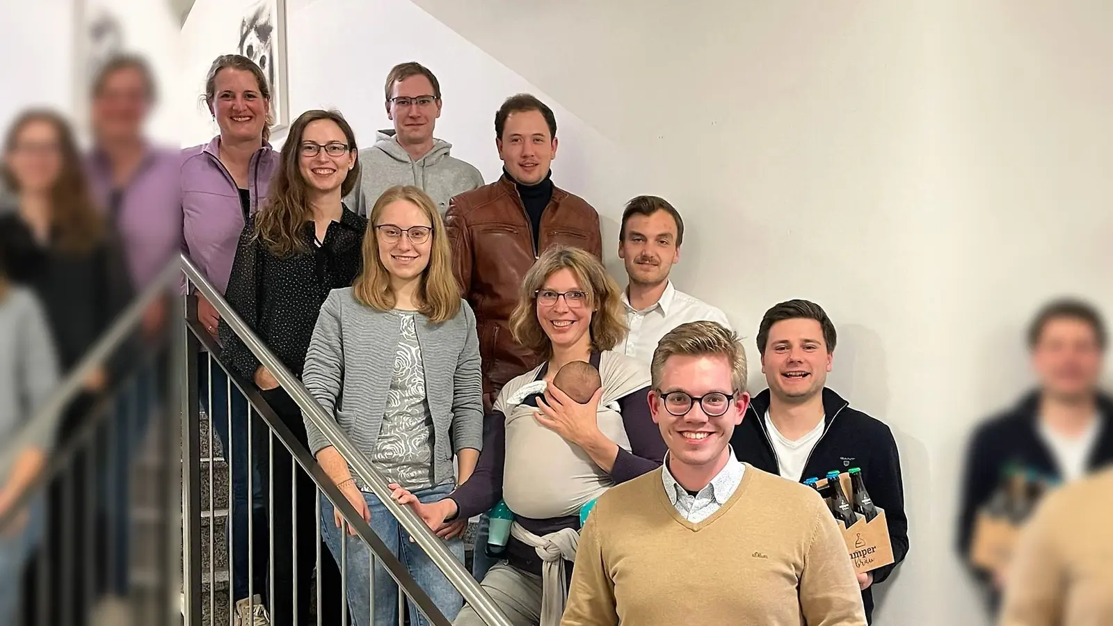 Der neue JU Vorstandschaft mit dem frisch gewählten Vorsitzenden Sebastian Zollbrecht (vorne) (Foto: JU)