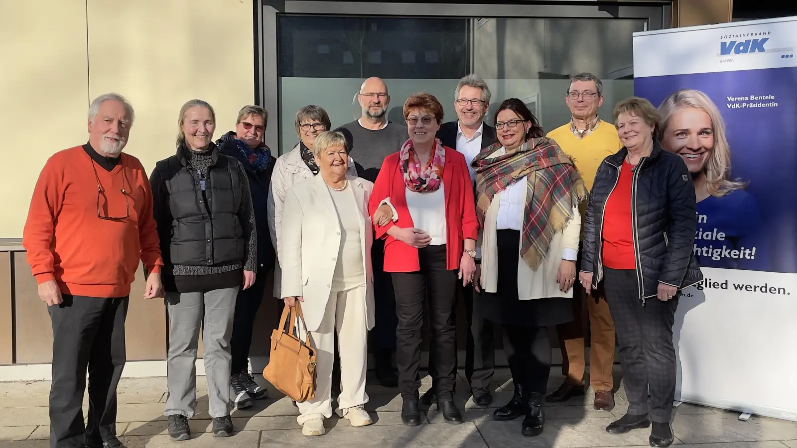 Der neu gewählte Vorstand des VdK-Ortsverbands Hadern-Neuried. (Foto: VdK)