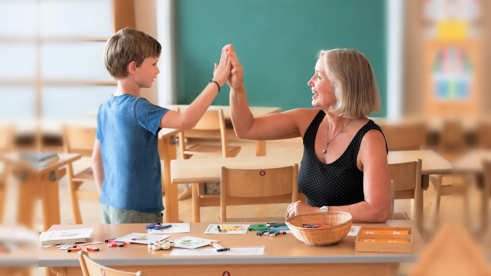 Die Unterstützung durch die Schülerpatin oder den -paten wird von den Kindern sehr geschätzt. (Foto: MGH Dachau)