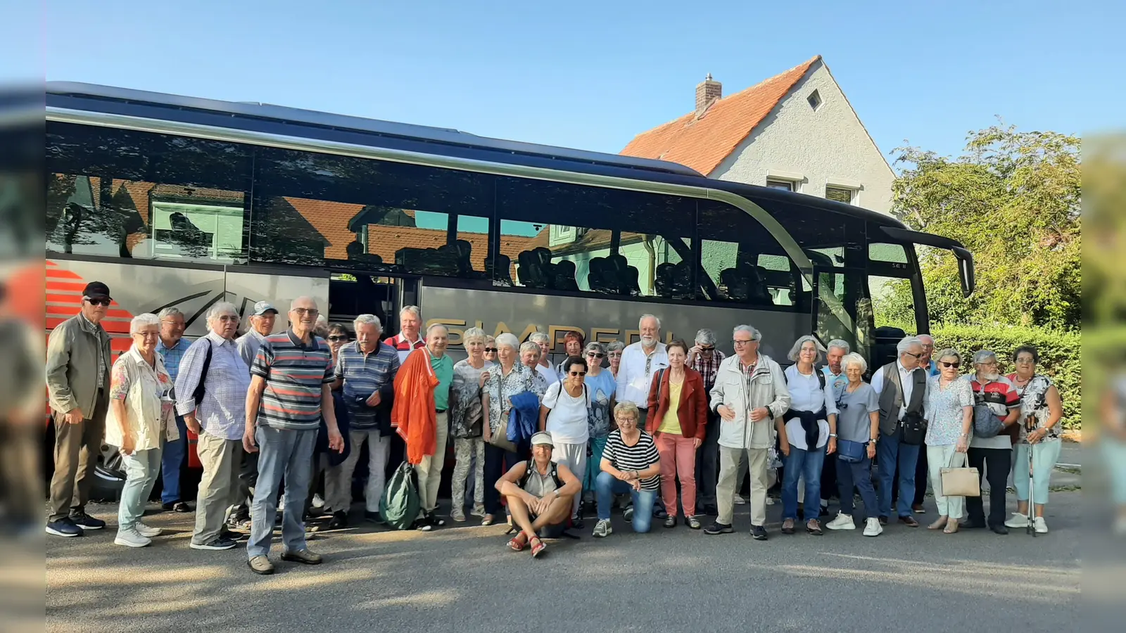 Die Dachauer Seniorinnen und Senioren besuchten Donauwörth. (Foto: TSV 1865 Dachau)