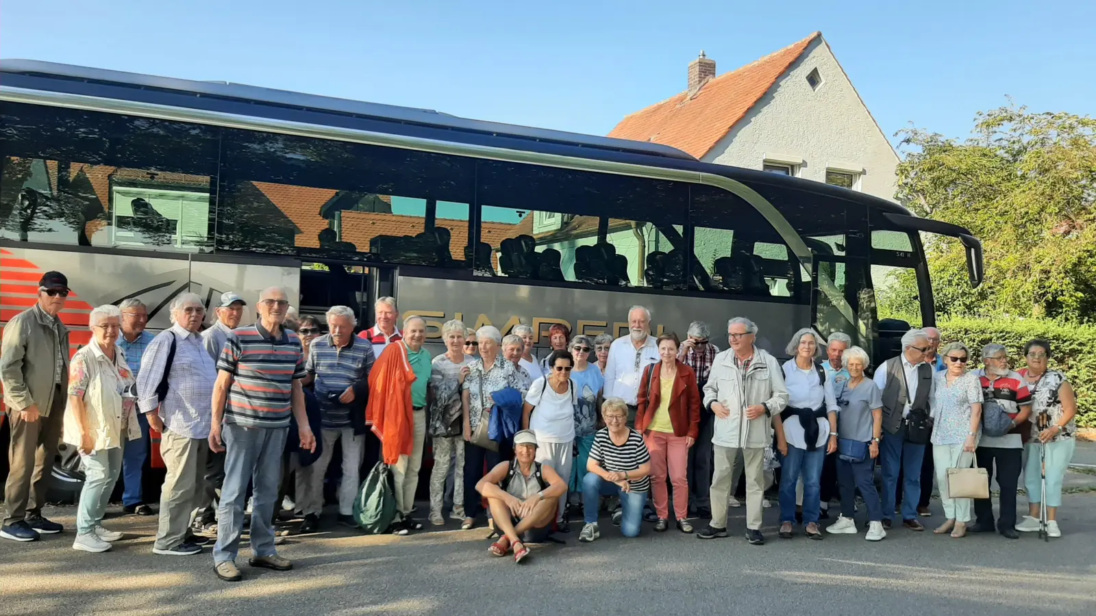 Die Dachauer Seniorinnen und Senioren besuchten Donauwörth. (Foto: TSV 1865 Dachau)