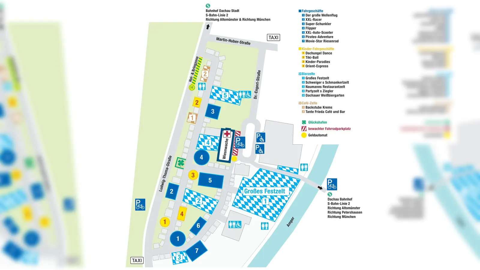 Wie immer wird am Fuß des Altstadtbergs gefeiert. (Foto: Stadt Dachau)