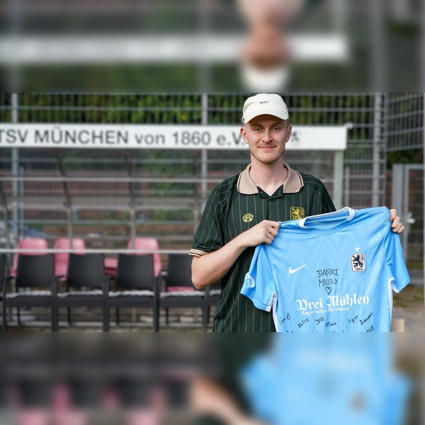Abschied aus Giesing: Mauro Geismann. (Foto: J. Mentel)