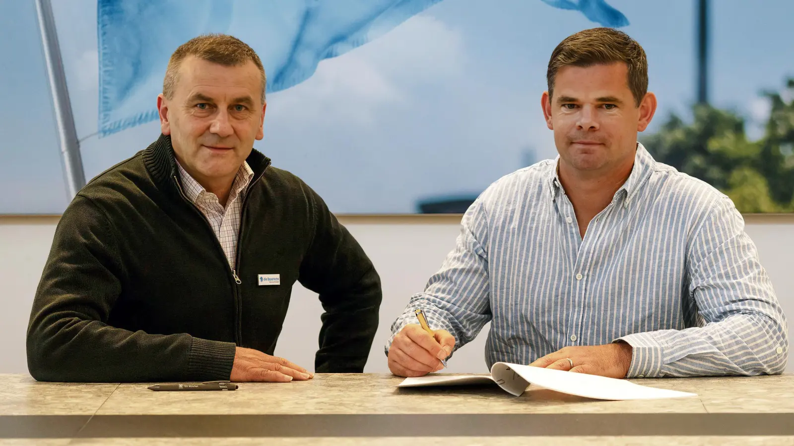 Neuer sportlicher Leiter für den Löwennachwuchs: Steffen Winter (rechts). (Foto: TSV 1860)