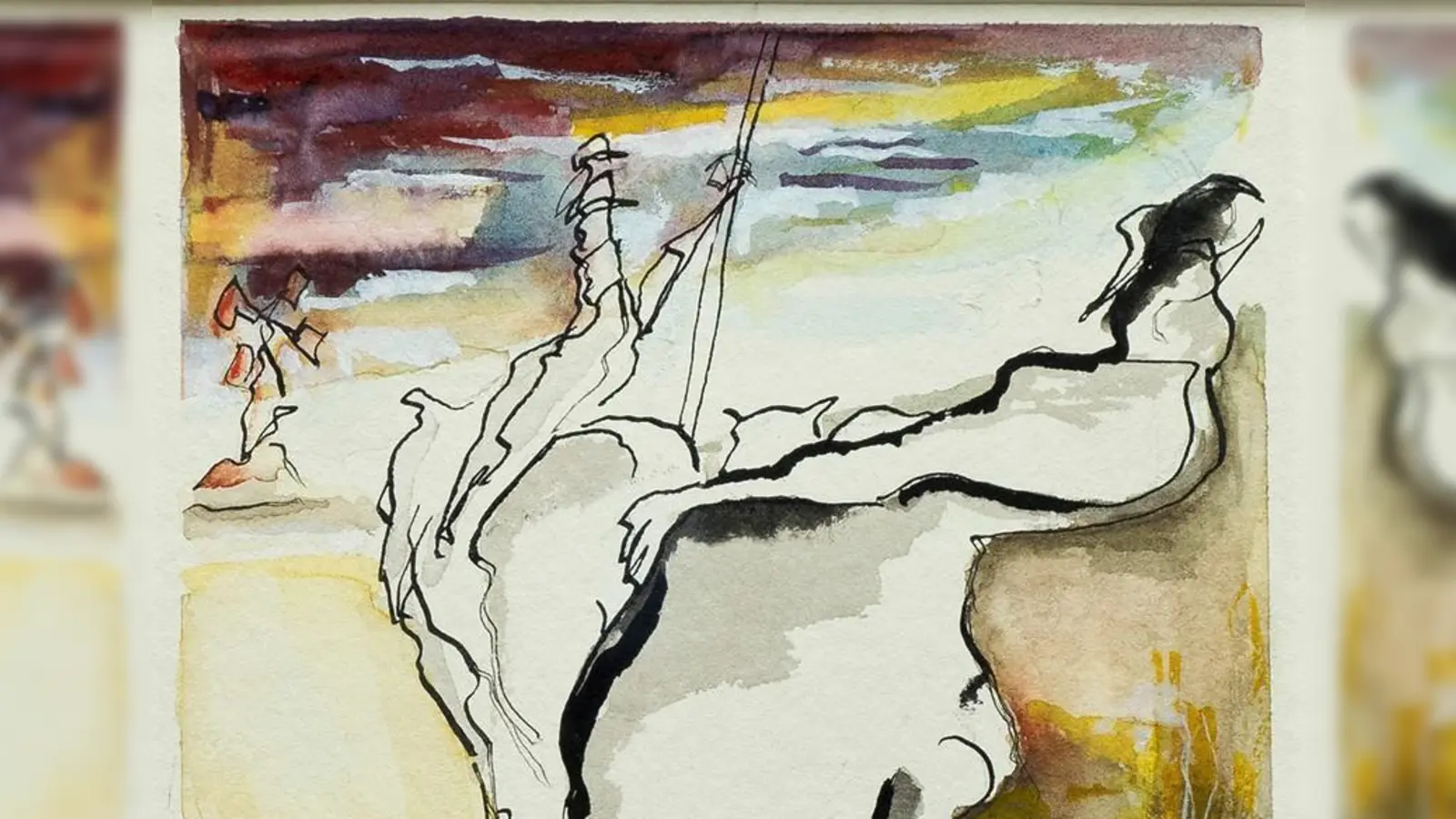 Zyklus Don Quichote IX von Alexander Hupfer (Foto: ADVERMA)