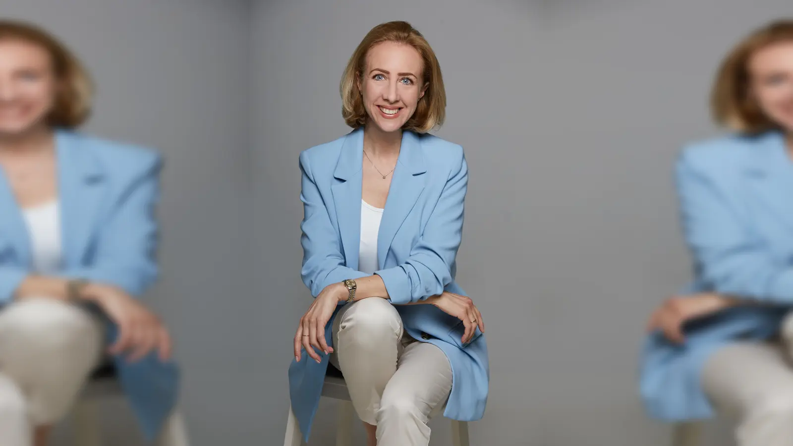 Bezirksrätin Stephanie Burgmaier beschließt den Tag um 16.45 Uhr mit dem Pop-up-Chor. (Foto: CSU)