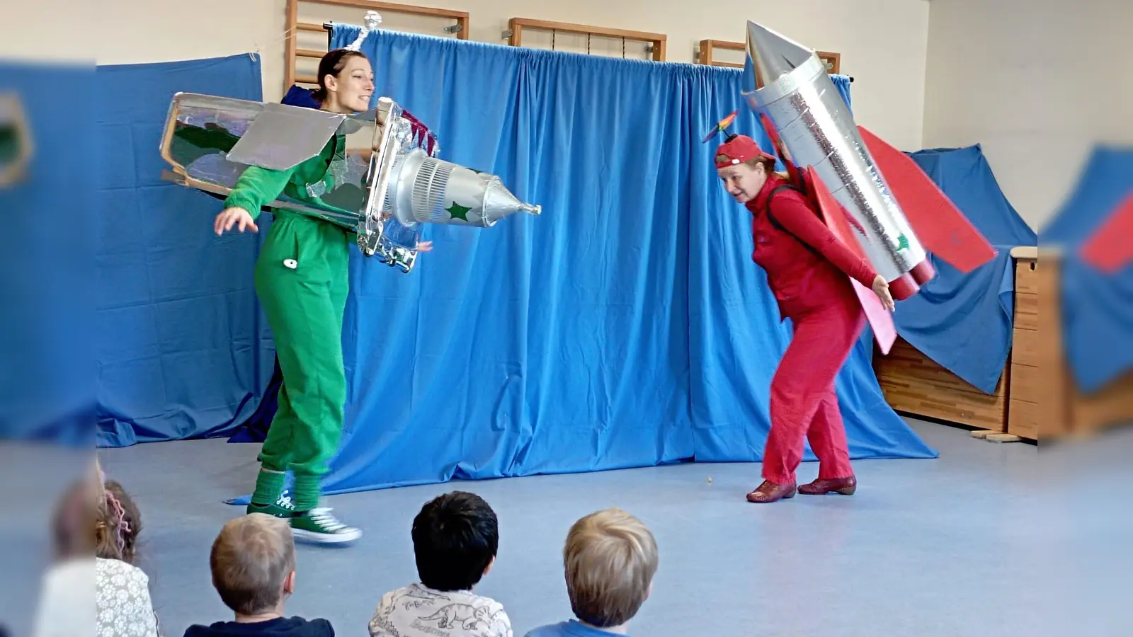 Die Sternenkinder lernten sich zu helfen und zu akzeptieren. (Foto: BRK)