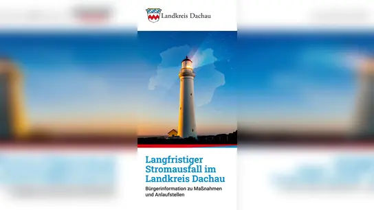 Der Flyer wird verteilt, alle Infos gibt es auch online auf der Landratsamts-Homepage. (Foto: LA Dachau / Veronika Plajer)