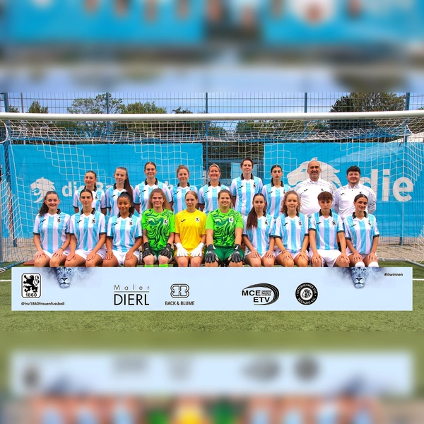 Aufsteigerinnen: U23-Frauen des TSV 1860 München II. (Foto: J. Mentel)