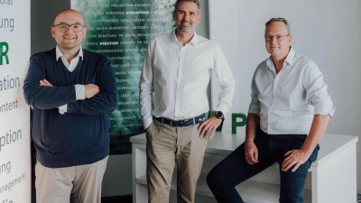Philipp Paulus, Ralf Weimer und Jens Hassler (von links). (Foto: Weimer & Paulus GmbH)