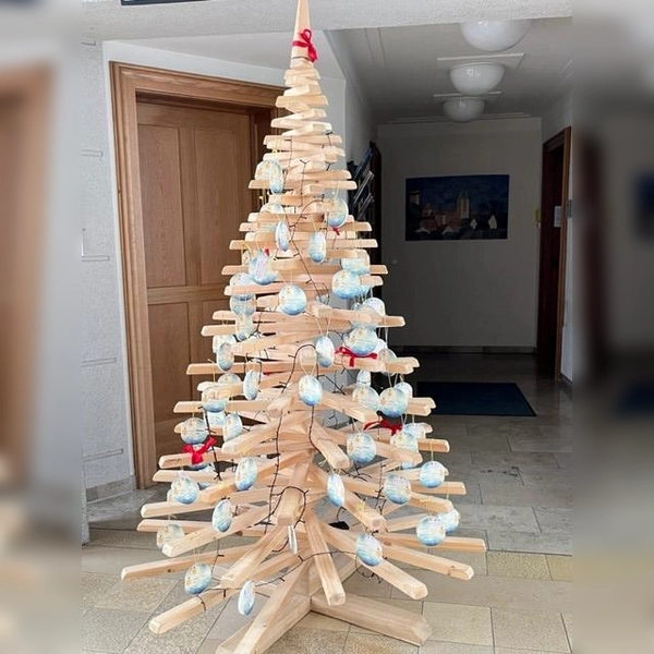 Mit dem Wunschbaum soll in der Weihnachtszeit Freude verbreitet werden. (Foto: Gem)