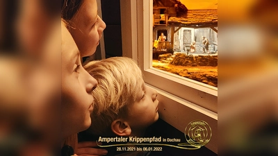 Ab 1. Advent kann man in Dachau wieder Kripperlschaun. (Foto: Ampertaler Krippenfreunde)