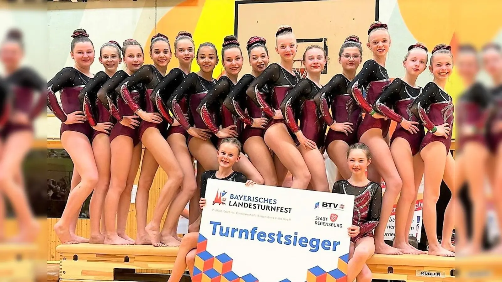 Der SVO-Nachwuchs ist Bayerischer Turn-Landesmeister 2023. (Foto: SVO)