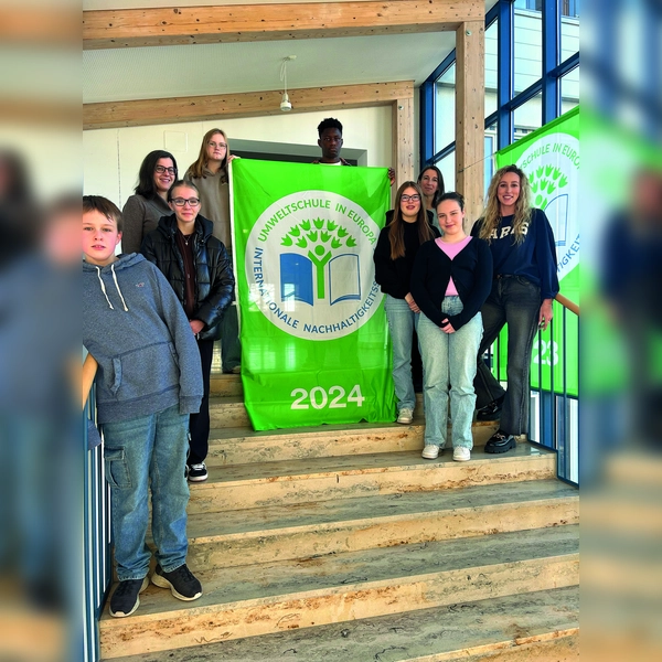 Grund- und Mittelschule Erdweg erneut als Umweltschule in Europa ausgezeichnet. (Foto: Gemeinde Erdweg)