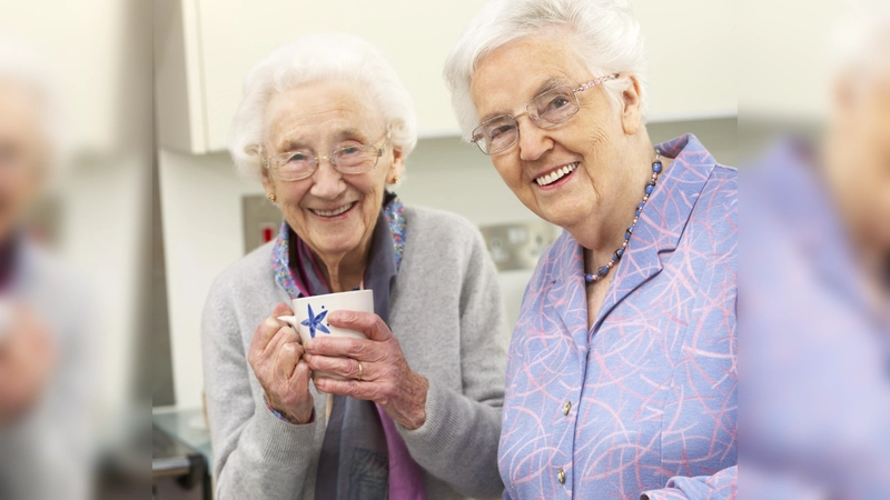 Senior women preparing meal together (Foto: Monkey Business Images/Model Colourbox.com)