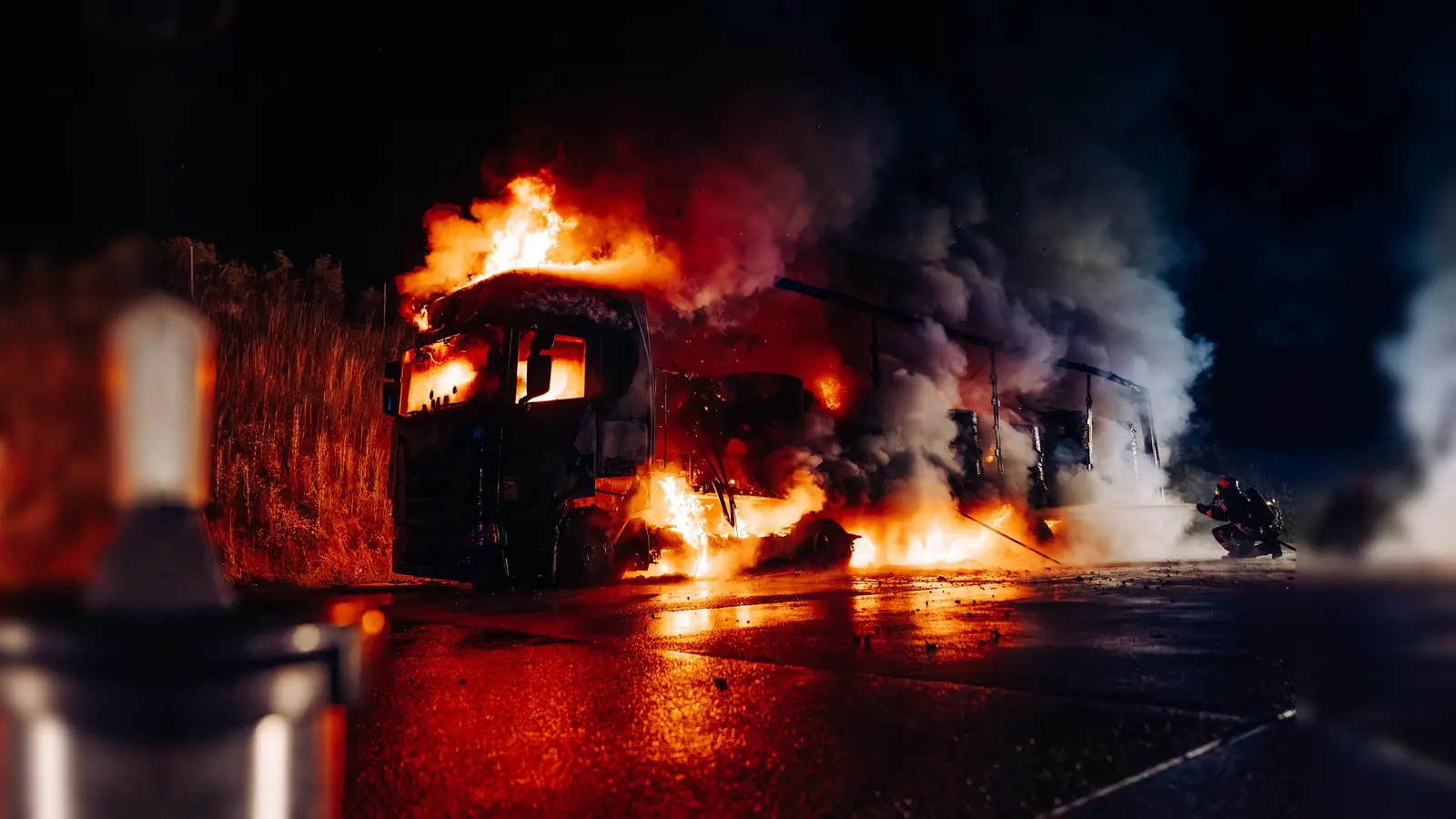 Den Dieselkraftstoff auf dem Tank konnte die Polizei abpumpen und so Schlimmeres verhindern. (Foto: KBI Dachau)
