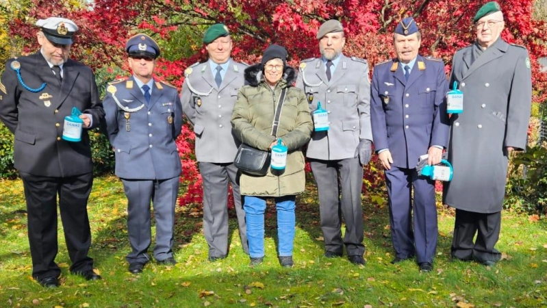 Bei der diesjährigen Sammlung wurde ein Betrag von 2.330 Euro erreicht. (Foto: RK Dachauer Land)