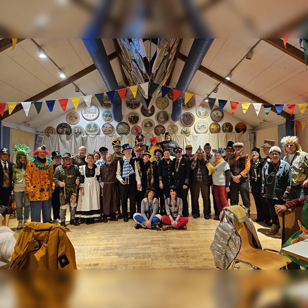 Viel Spaß hatten die Ampertaler beim Faschingskranzl. (Foto: D'Ampertaler Dachau)