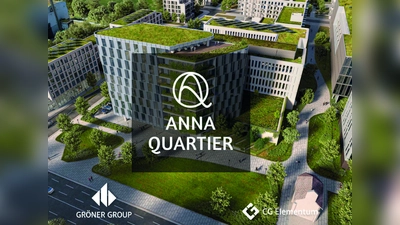 Die Gemeinde lädt ein zum Bürgerdialog über das Anna Quartier. (Foto: GRÖNER GROUP / CG ELEMENTUM über Gemeinde Karlsfeld)