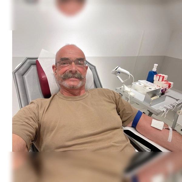 Bald wird Frank Peter Münch zum 200. Mal Blut spenden. (Foto: SPD Petershausen)
