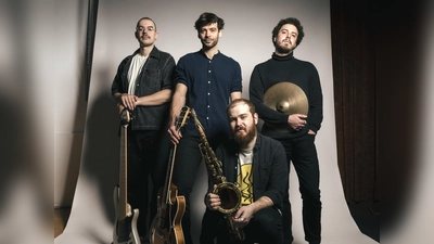 Das Nähmaschinen-Quartett. (Foto: Jakob Marsmann)