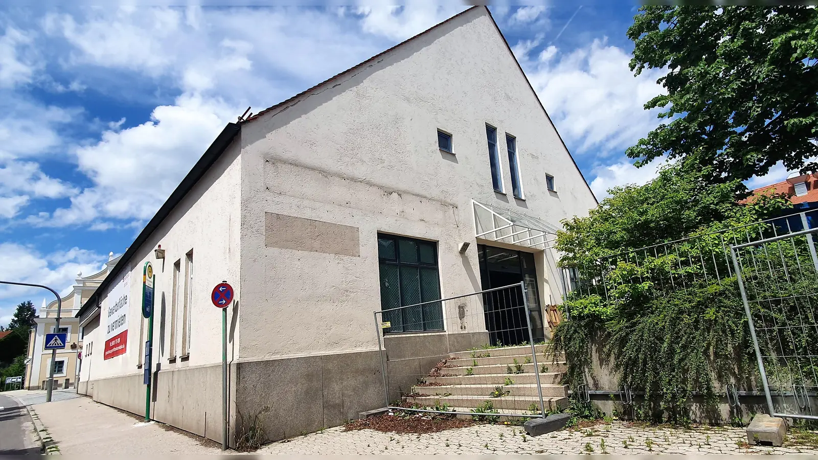 Das ehemalige &quot;Glonni&quot; wird entkernt und energetisch saniert für die zukünftige Nutzung. (Foto: chk)