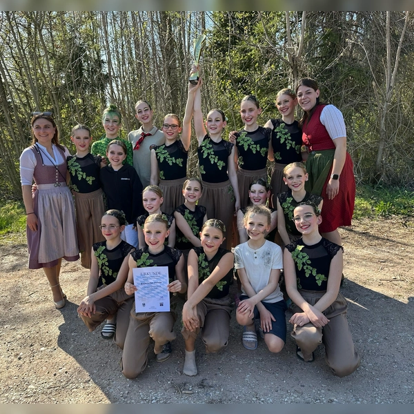 Die Gruppe „Dancing Kids“ holte sich den Bayerischen Meistertitel. (Foto: ASV Dachau)