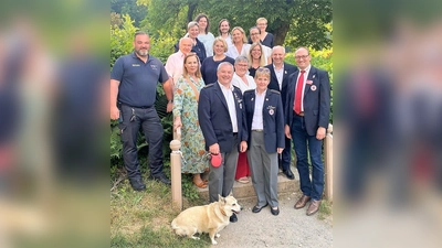 Das Dachauer PSNV-B Team bei der Jubiläumsfeier. (Foto: BRK Dachau)