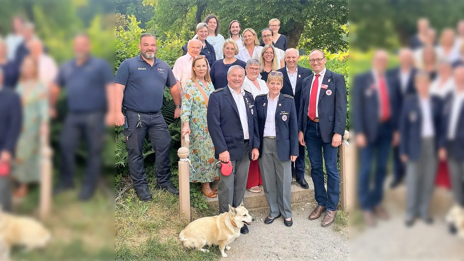 Das Dachauer PSNV-B Team bei der Jubiläumsfeier. (Foto: BRK Dachau)
