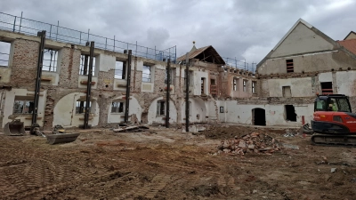 Die Fassade des Hörhammerbräus soll wiederhergestellt werden. (Foto: jj)