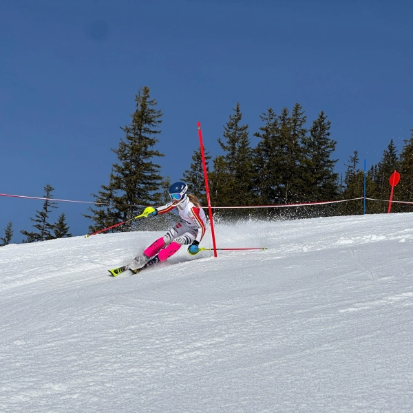 Hannah Baltes wurde in der Kategorie U 18 Zweite hinter Clara Baltes. (Foto: GSC Dachau)