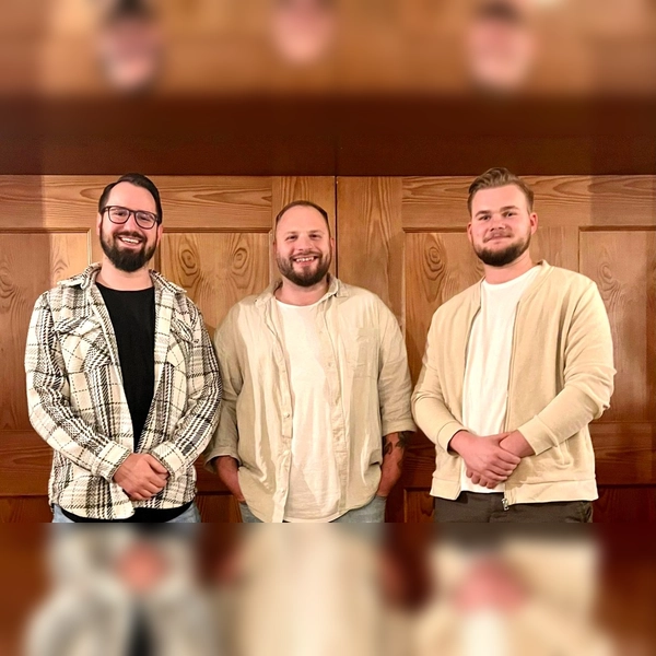 Die drei neuen Abteilungsleiter (von li) Philipp Englich, Jonas Hoffmann und Niclas Seibt.<br> <br> (Foto: TSV Dachau 1865 e.V.)