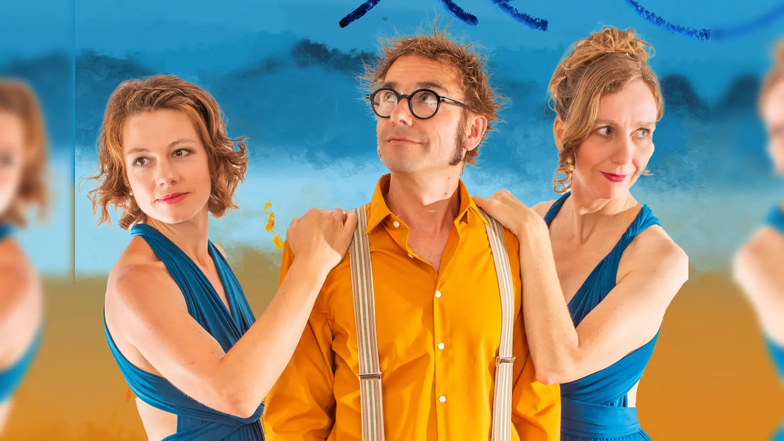 Kammermusik mal anders präsentieren (von links) Sabine Gruber-Herberlein, Thomas Gruber und Maria Friedrich als das Trio Gruberich.  (Foto: Gruberich)