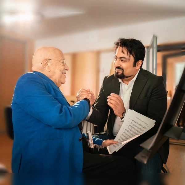 Giora Feidman (links) und Majid Montazer. (Foto: Kai Weise)